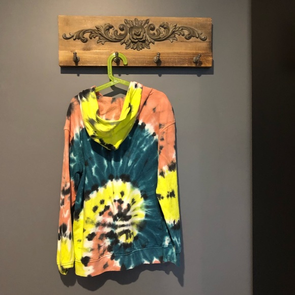 Tie Dye Hoodie - Lightweight Material - Picture 2 of 3